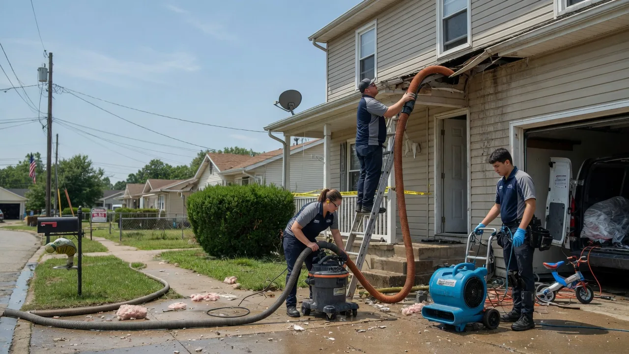 Water Damage Restoration in Paradise, KS near me